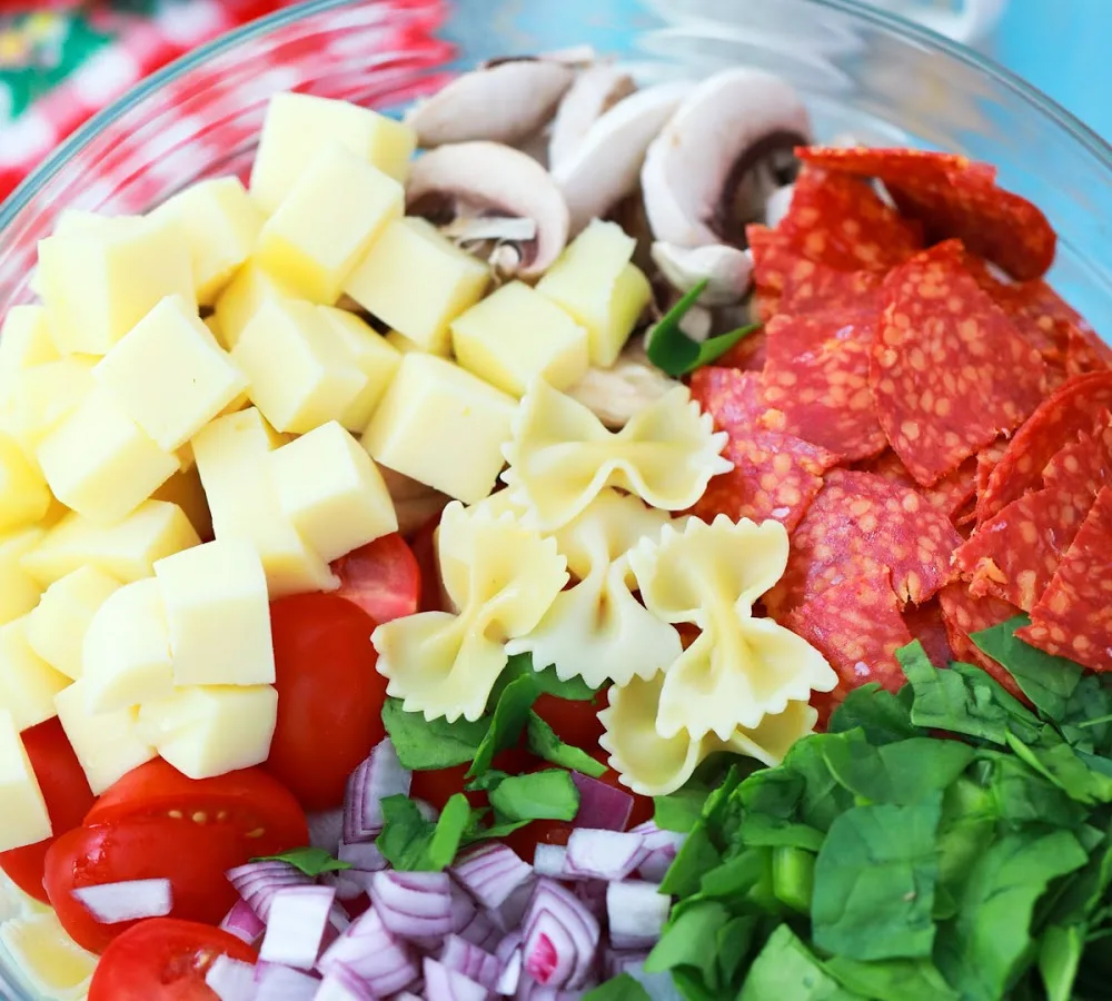Pizza Pasta Salad