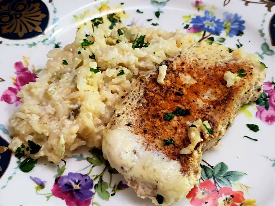 Pork Chop−Rice Bake