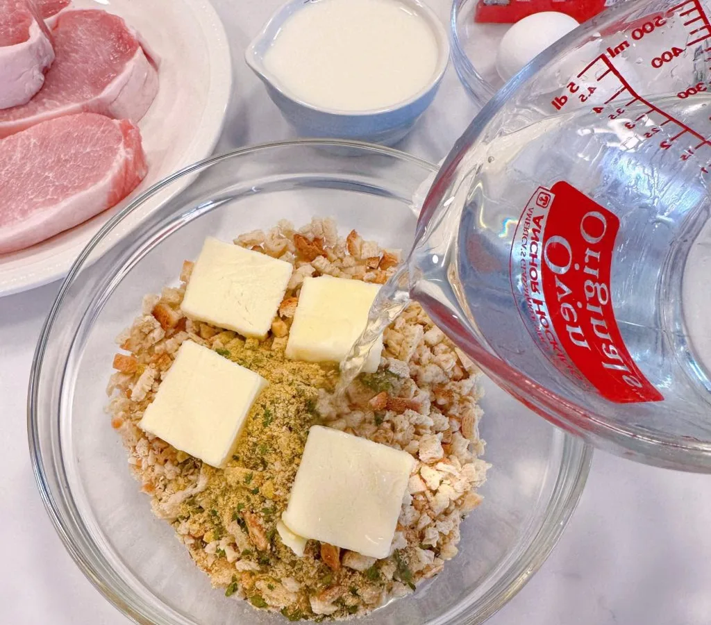 Pork Chops & Stuffing