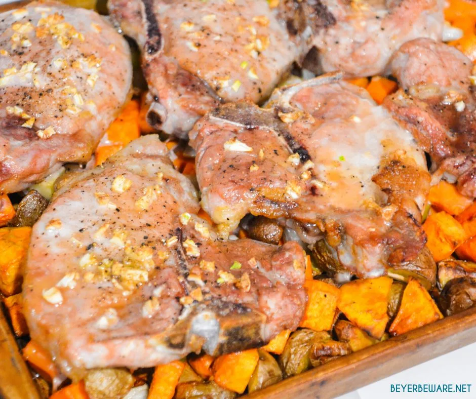 Pork Chops & Sweet Potatoes