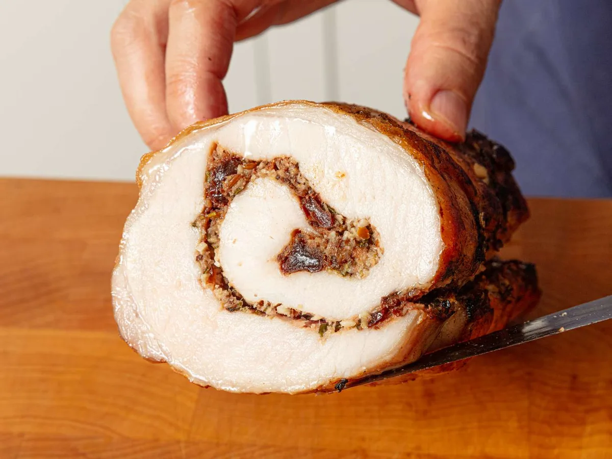Pork Loin with Stuffing