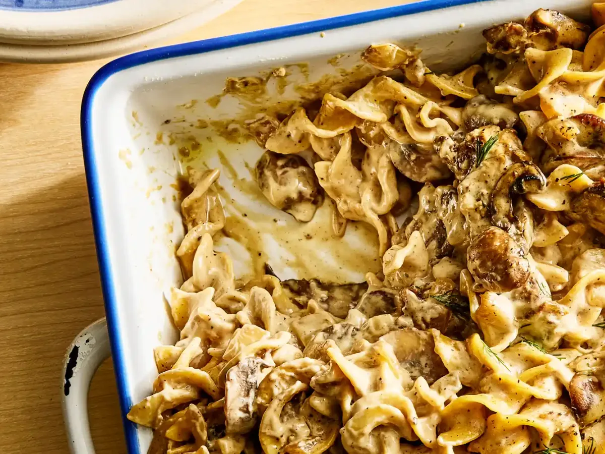 Pork Stroganoff Casserole