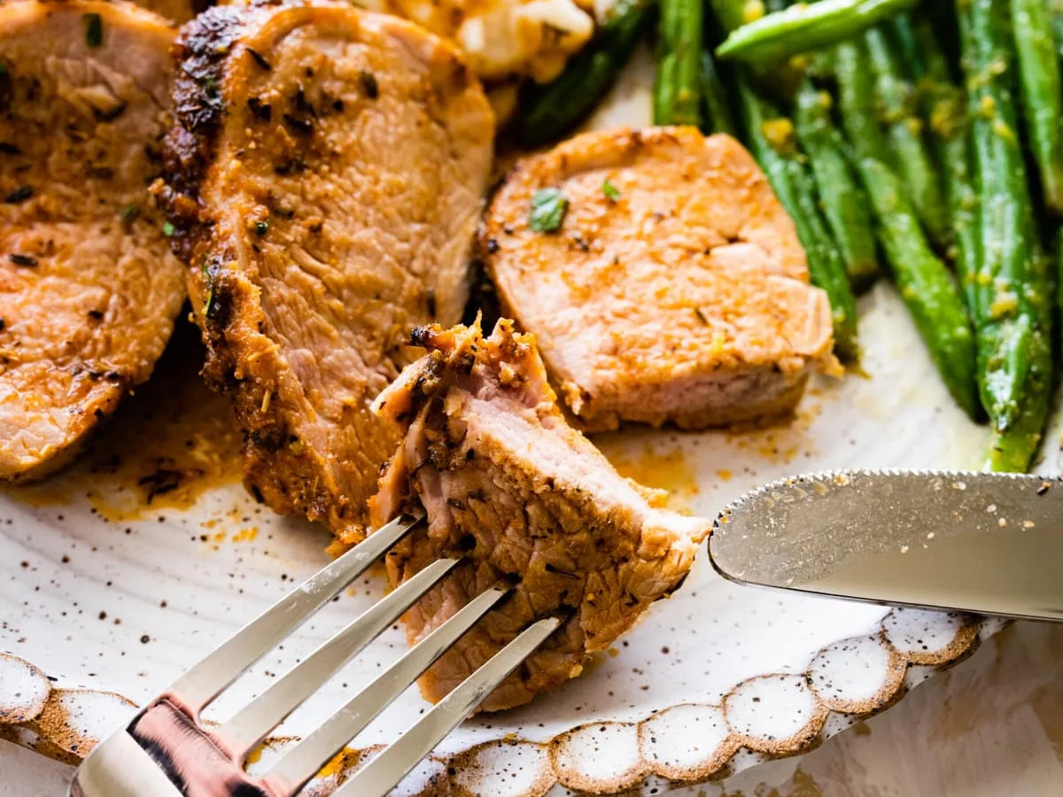 Pork Tenderloin Slices