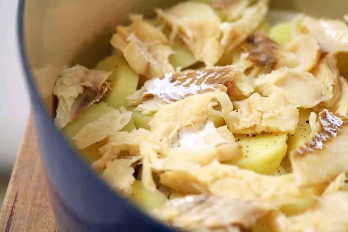Portuguese Rice And Salt Cod Salad