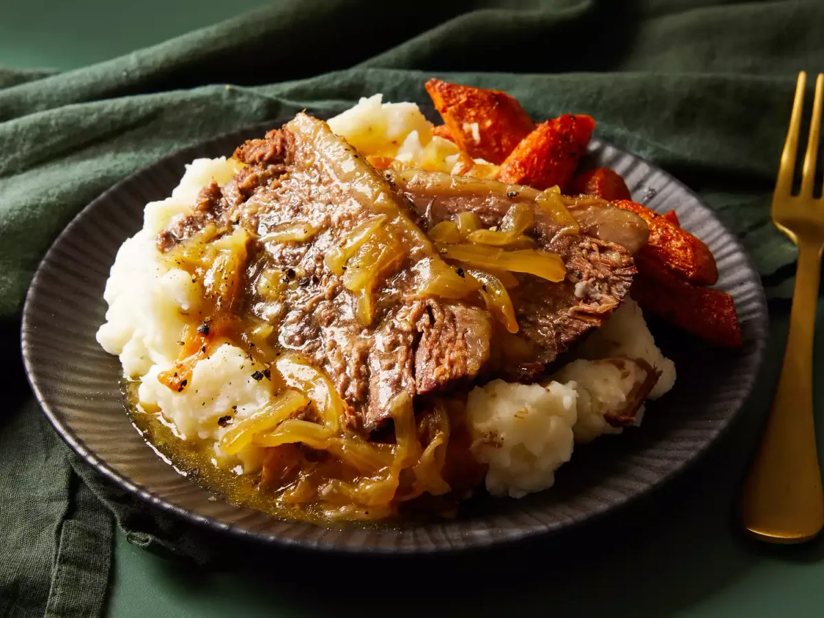 POT ROAST IN ONION GRAVY