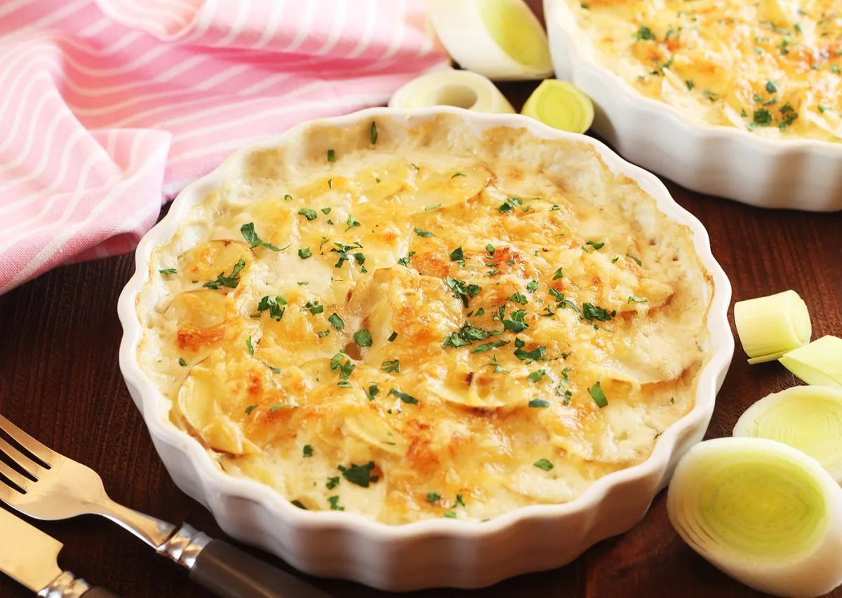 POTATO/PORTOBELLO GRATIN