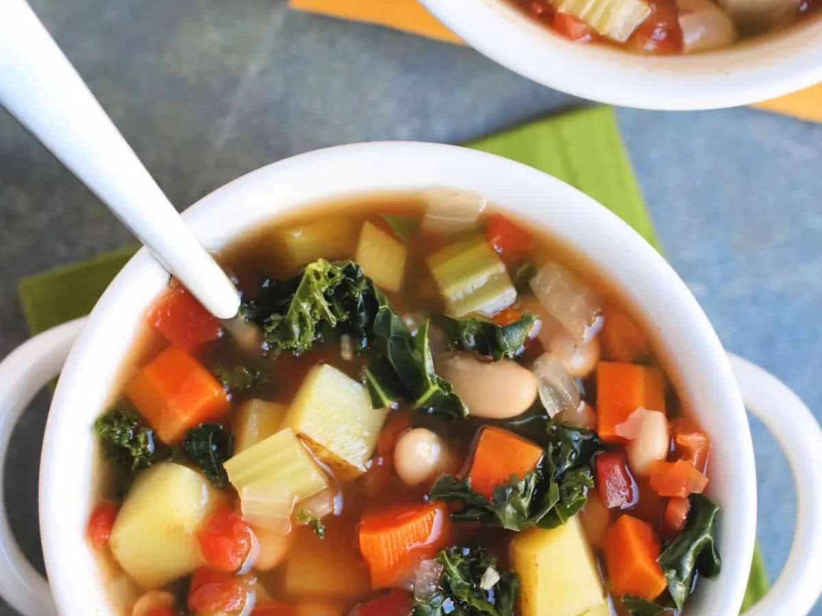Potato, Vegetable, And Bean Soup