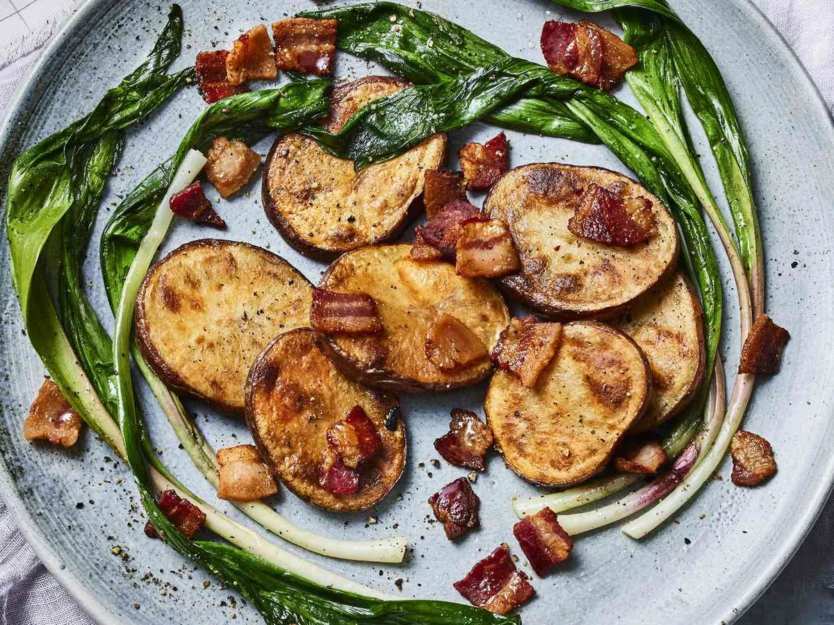 Potatoes and Ramps