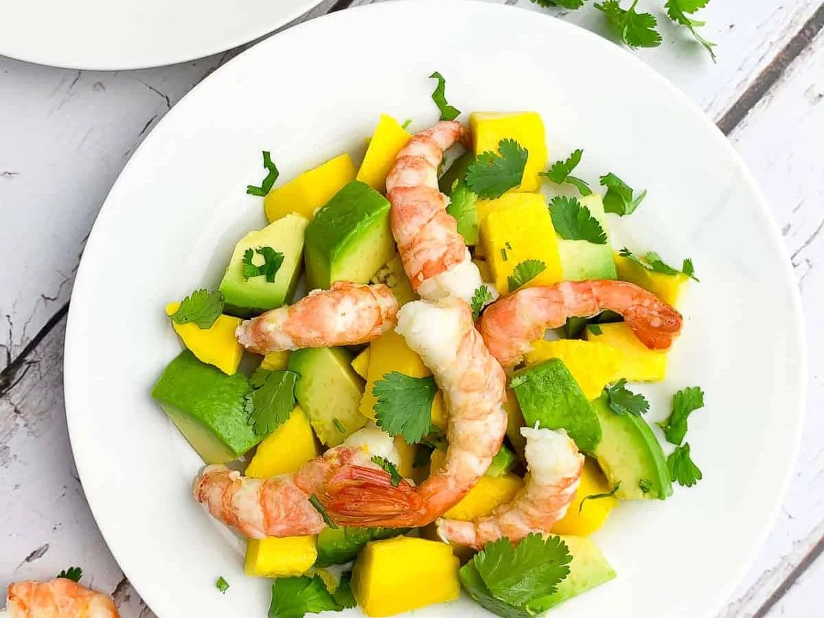 Prawn, Avocado and Mango Salad