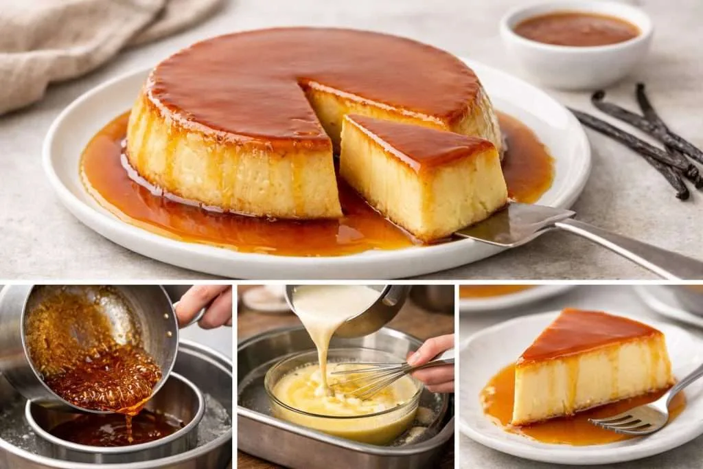 Pudim De Laranja (Orange Flan In Caramel Sauce)