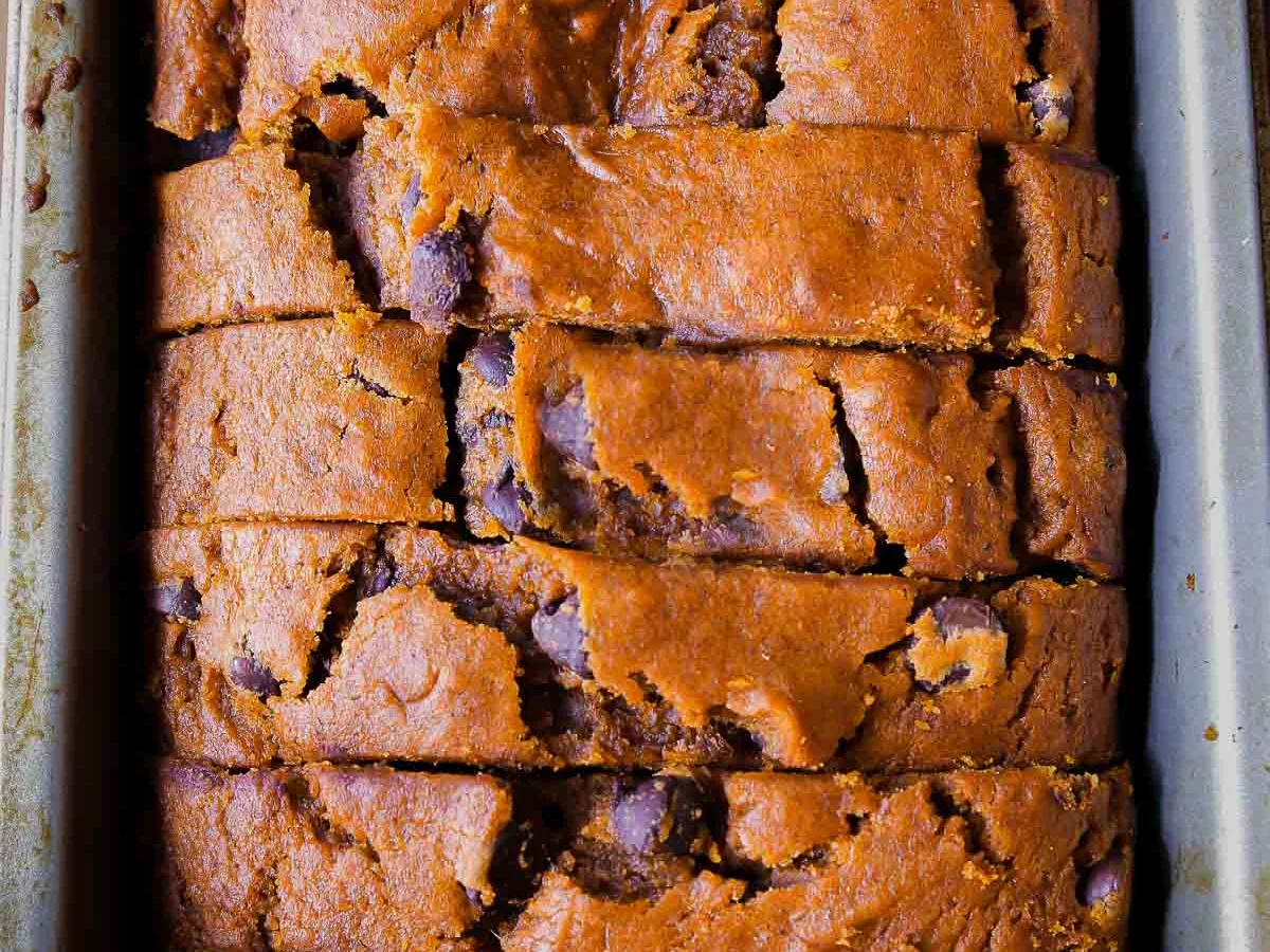 Pumpkin and Chocolate Loaf