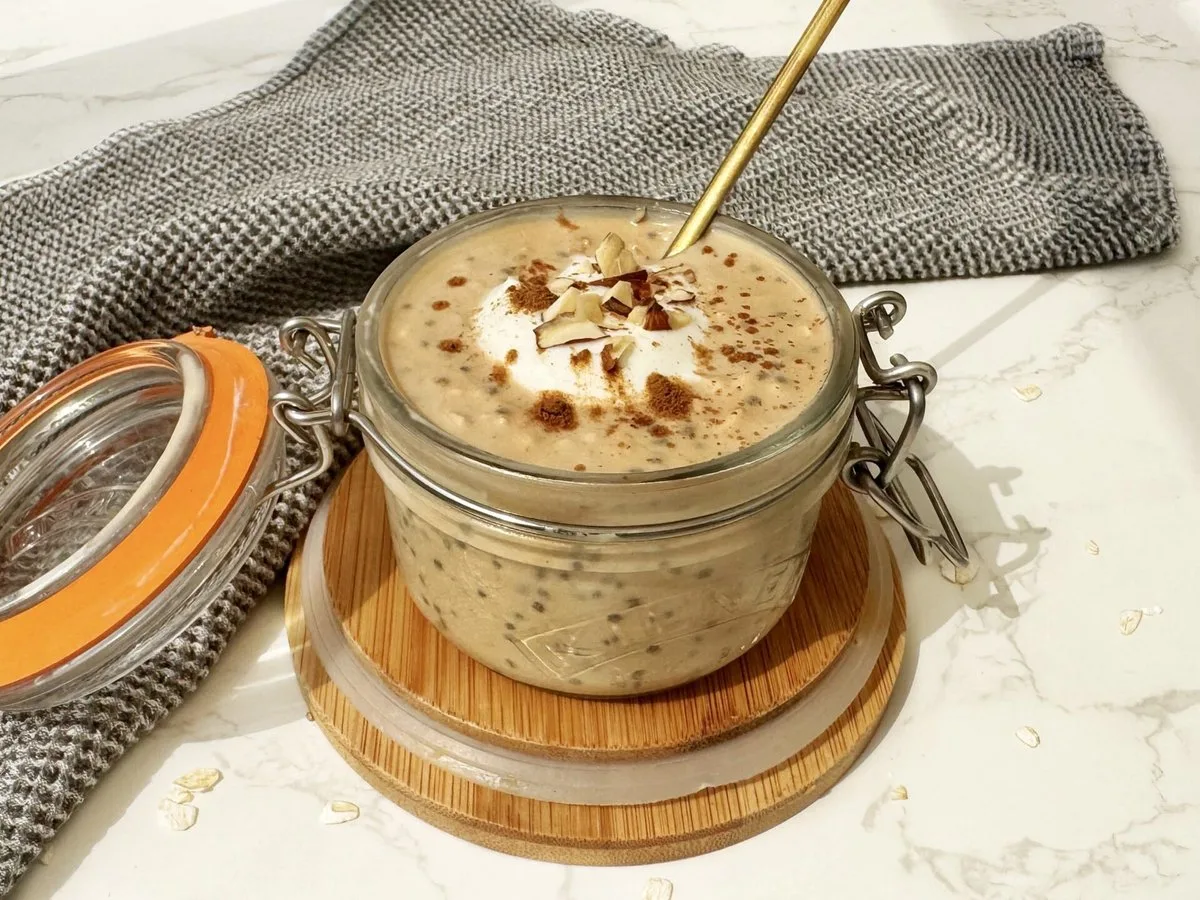 Pumpkin Spice Latte Overnight ‘Oats’