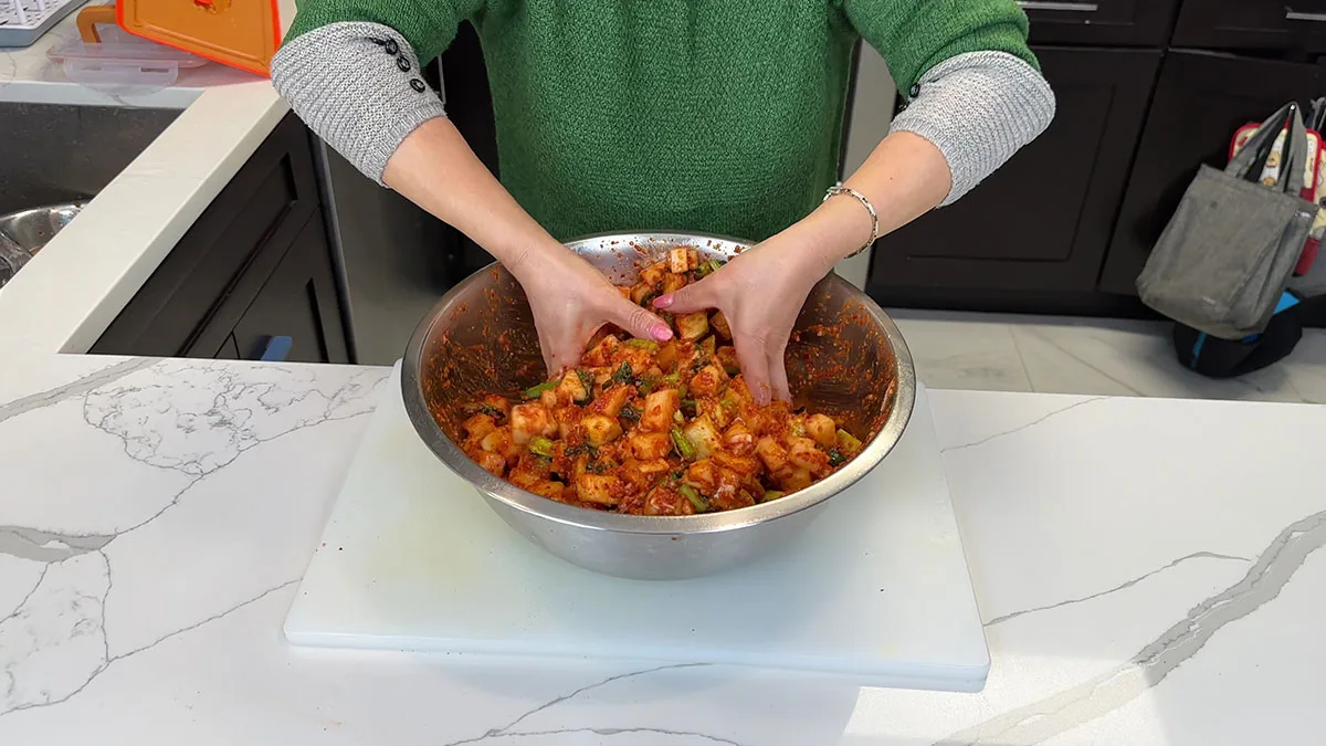 Radish Root Kimchi