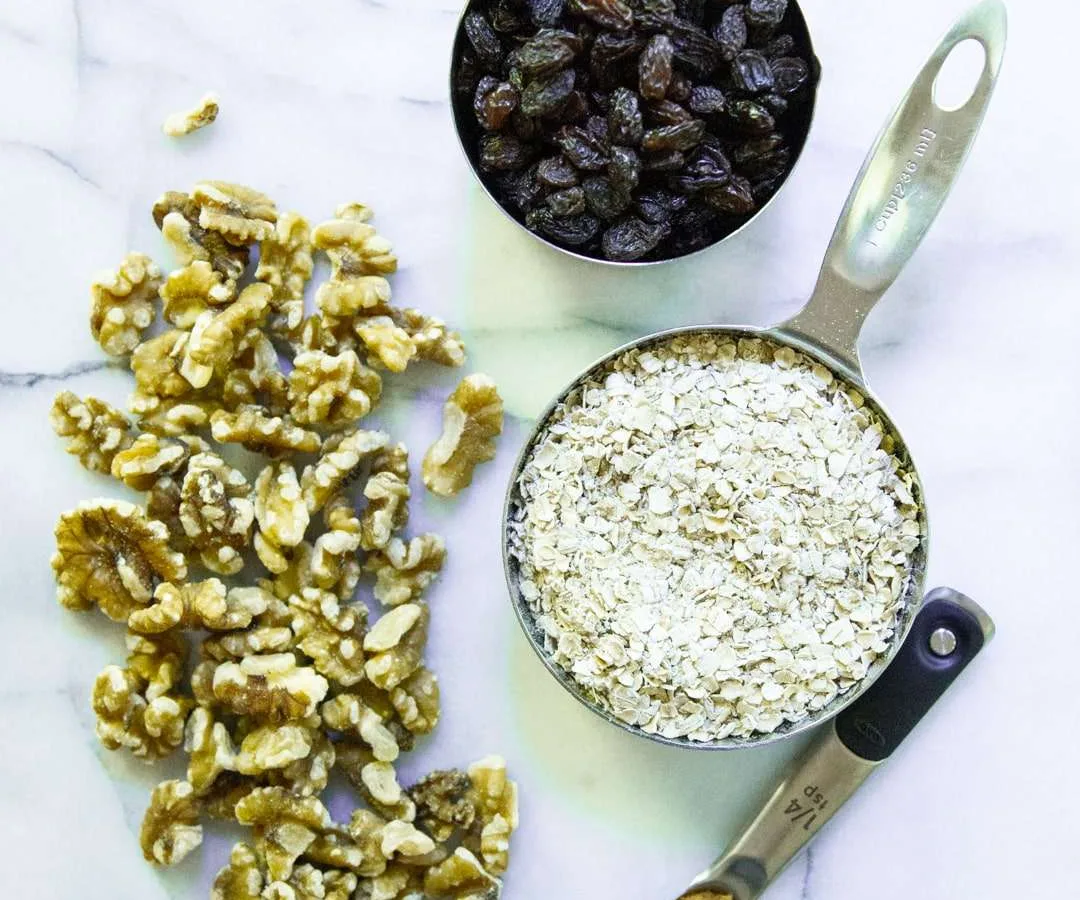 Raisin Walnut Bars