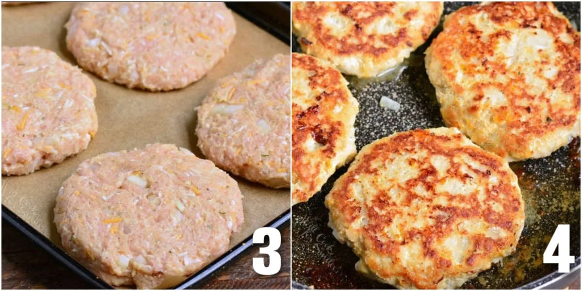 Ranch Chicken Burger Patties