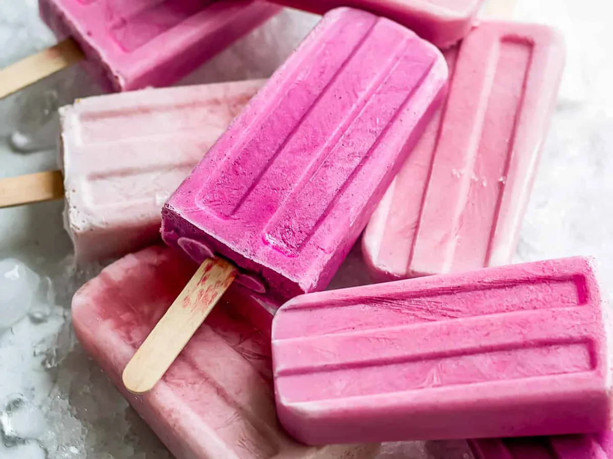 Raspberry Creamsicles