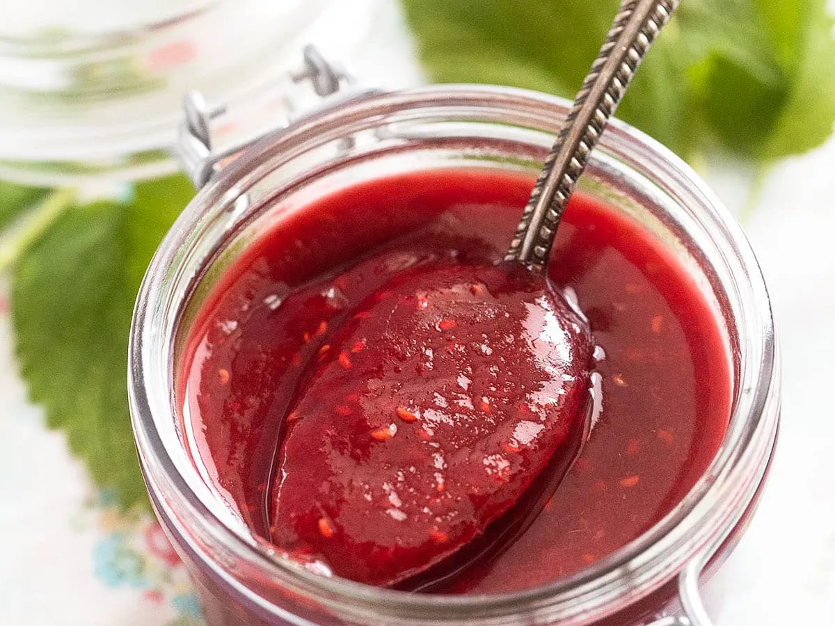 Raspberry Rhubarb Jam