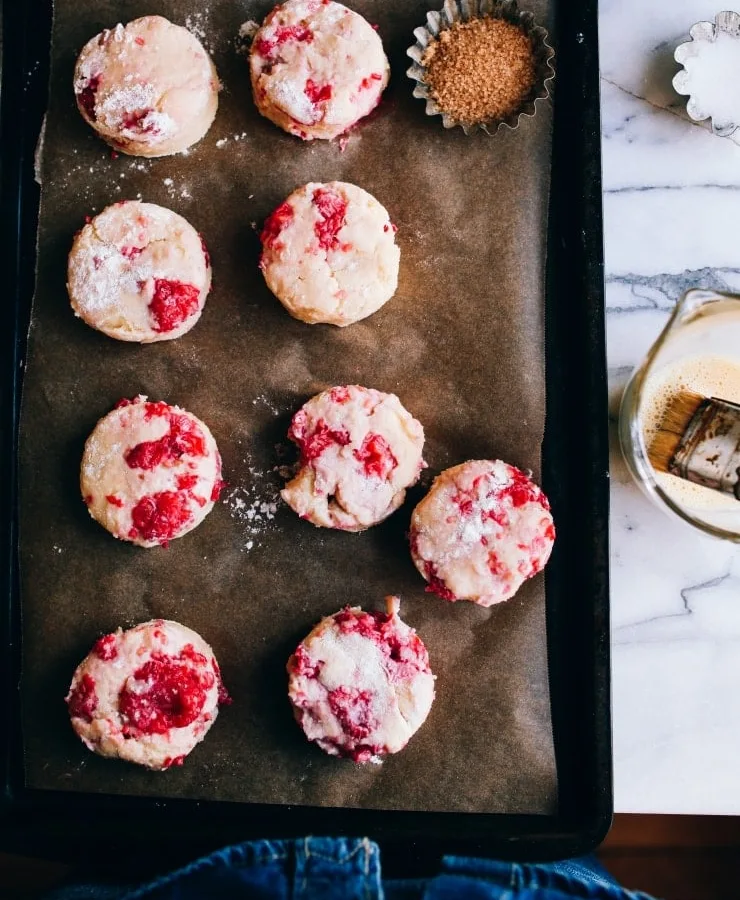 Raspberry Scones