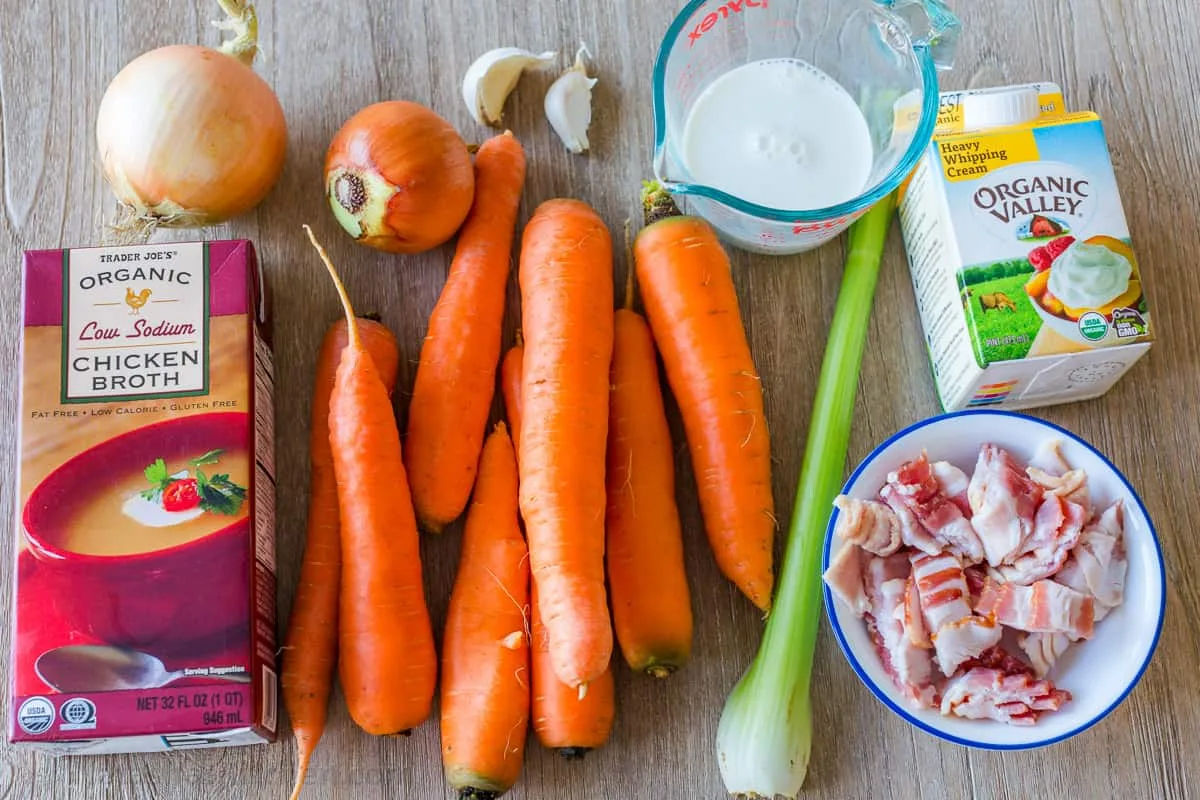 Raw Carrot Soup