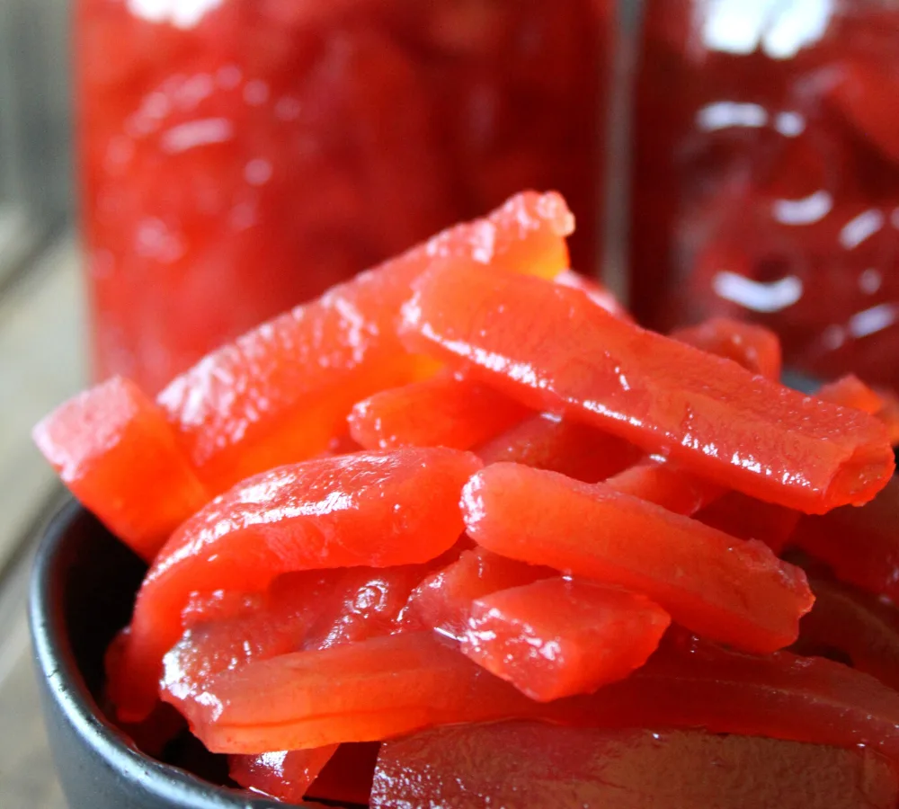 Red Cinnamon Pickles