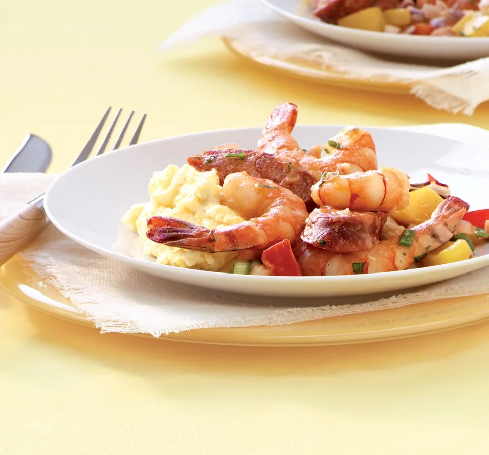 Red-Eye Shrimp and Grits