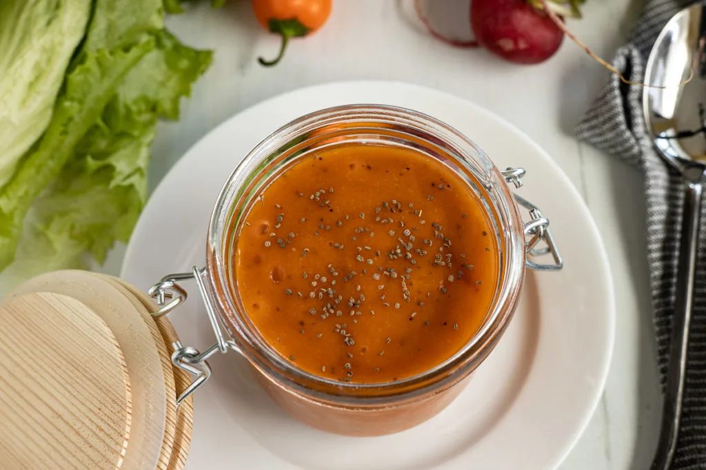 Red "French" Dressing