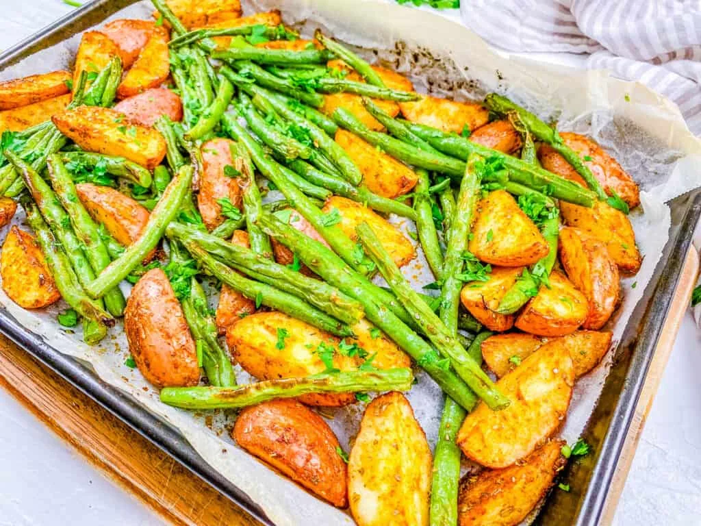 Red Potatoes and String Beans