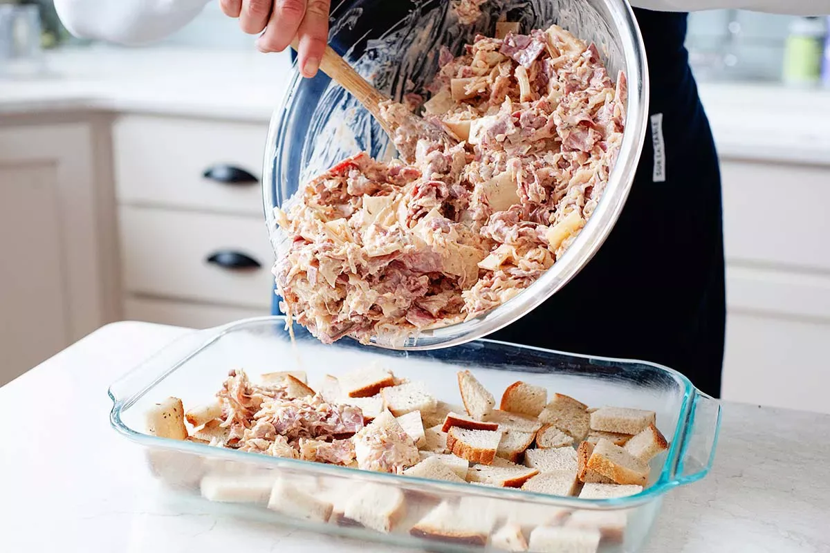 Reuben Casserole