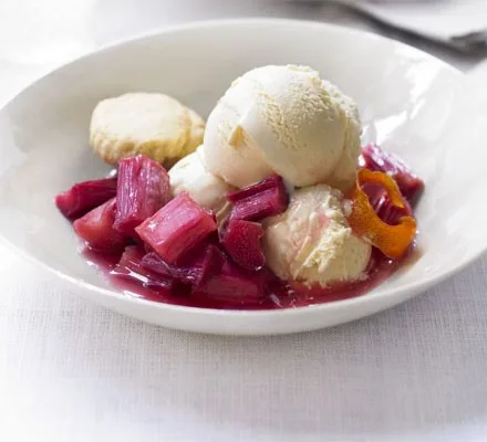 Rhubarb Ice