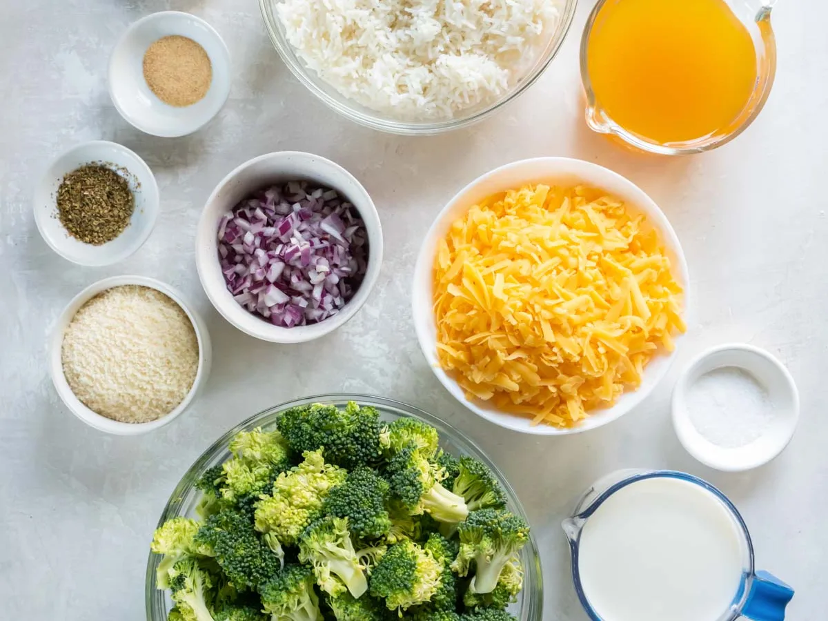 Rice And Broccoli Casserole