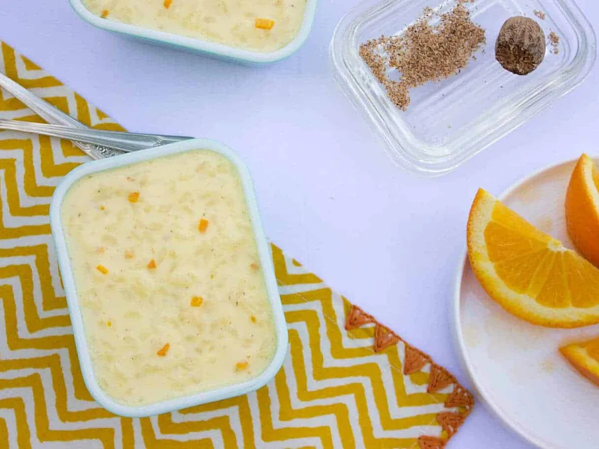 Rice and Raison Custard