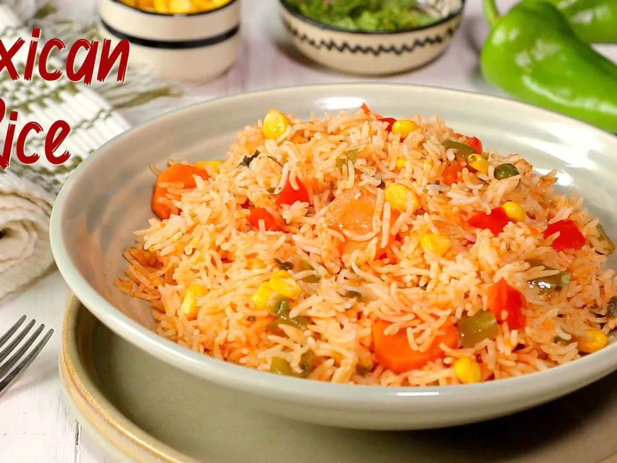 Rice And Vegetables “A La Mexicana”