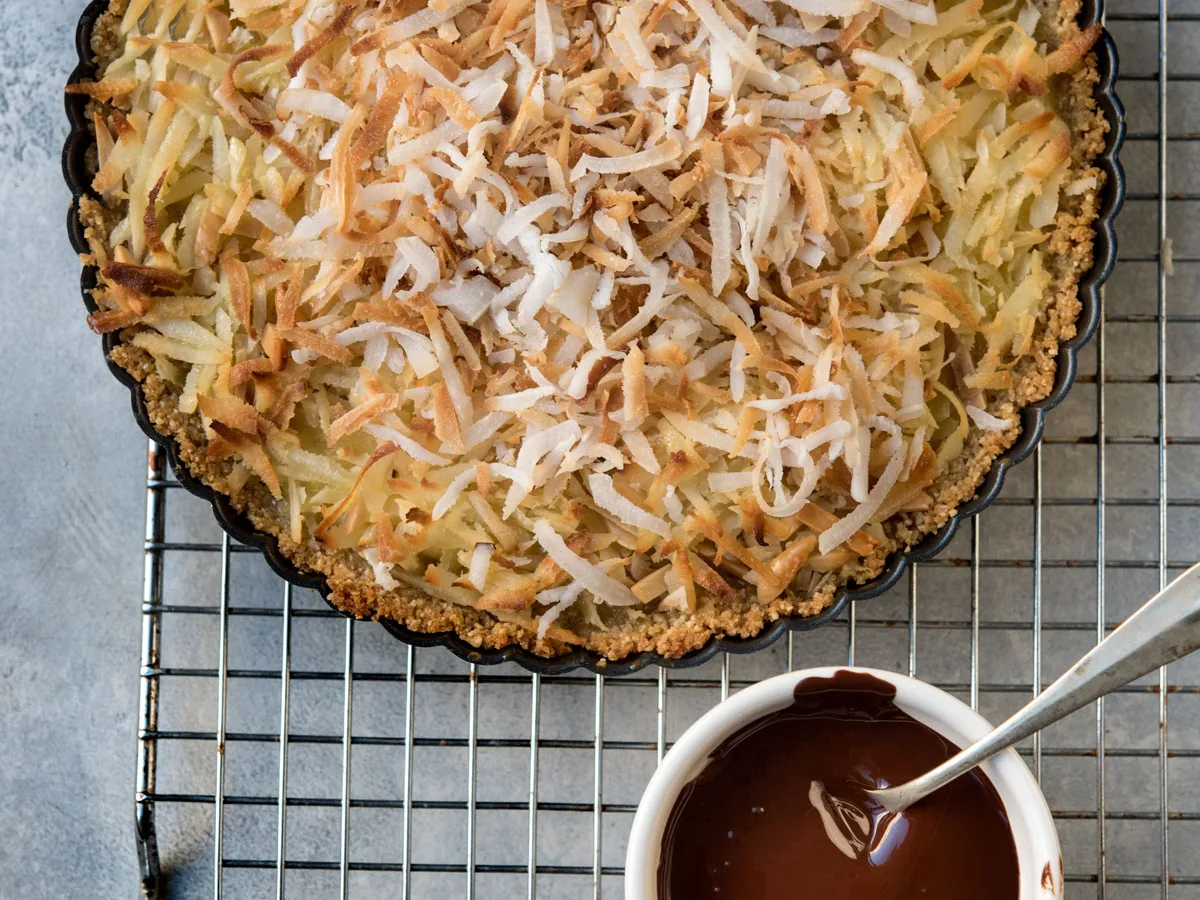 Rick Bayless's Yucatecan-Style Fresh Coconut Pie