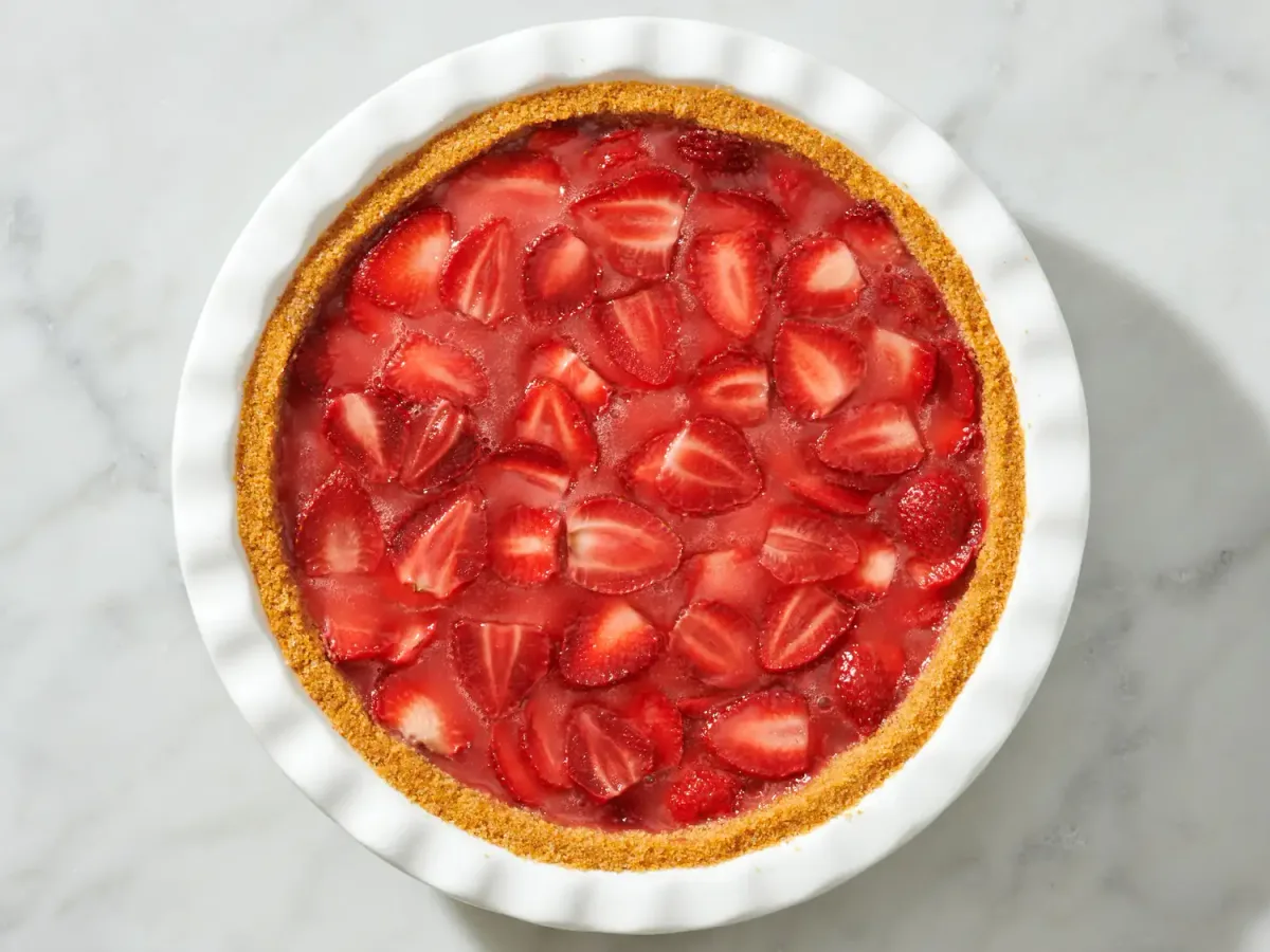 River Walk Strawberry Pie