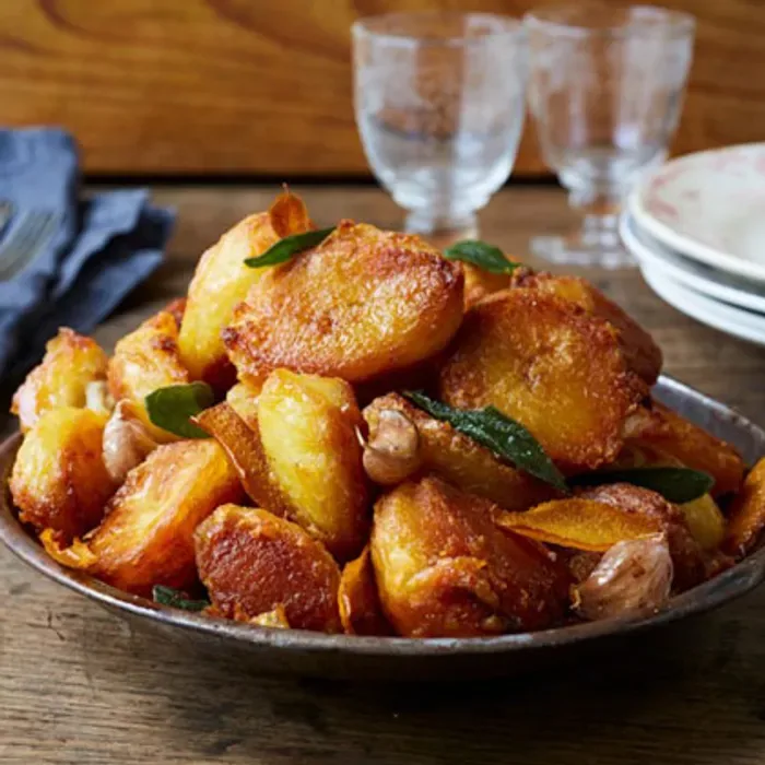 Roast Potatoes with Sage and Orange