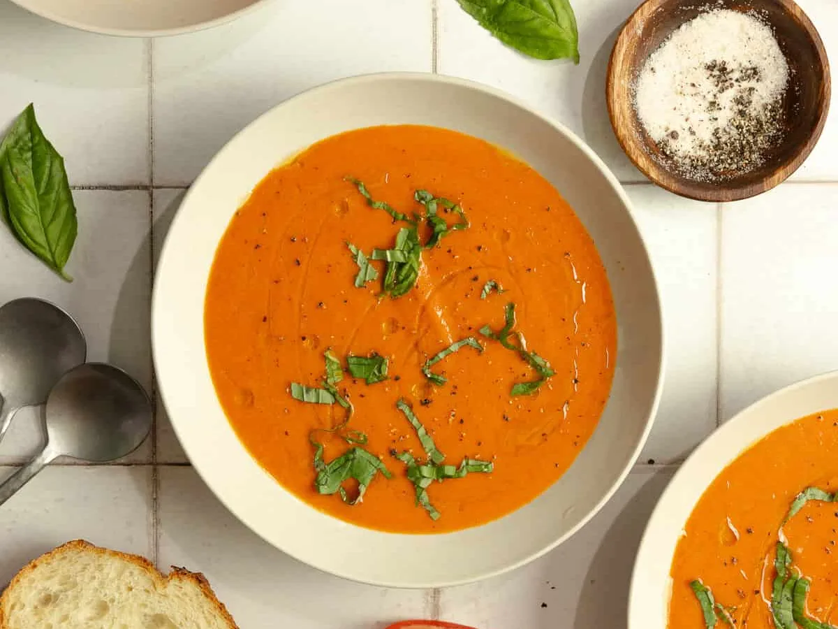 Roasted Pepper and Tomato Soup