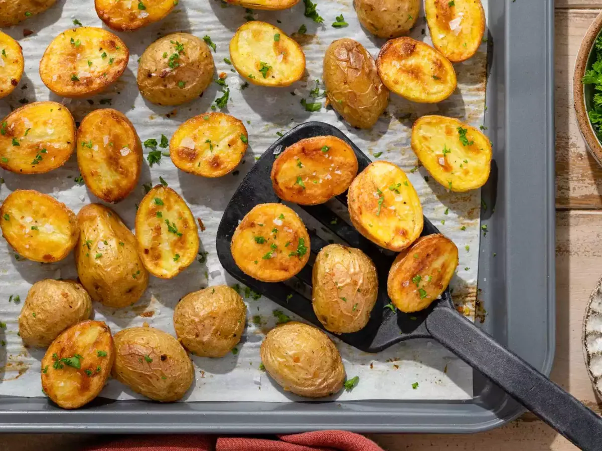 Roasted Scrod With Parsley Potatoes