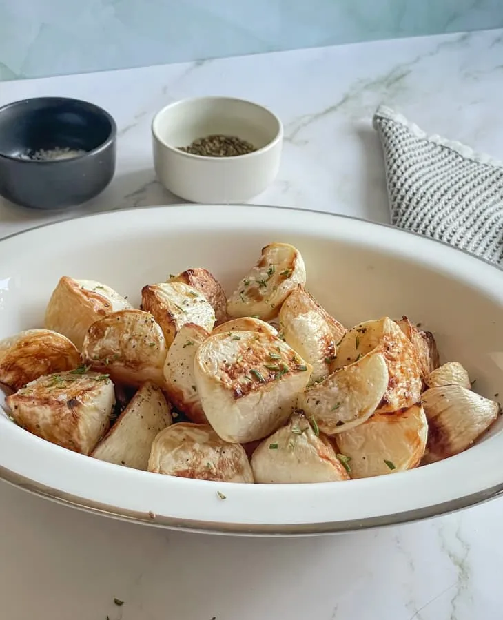 Roasted Turnips and Caviar