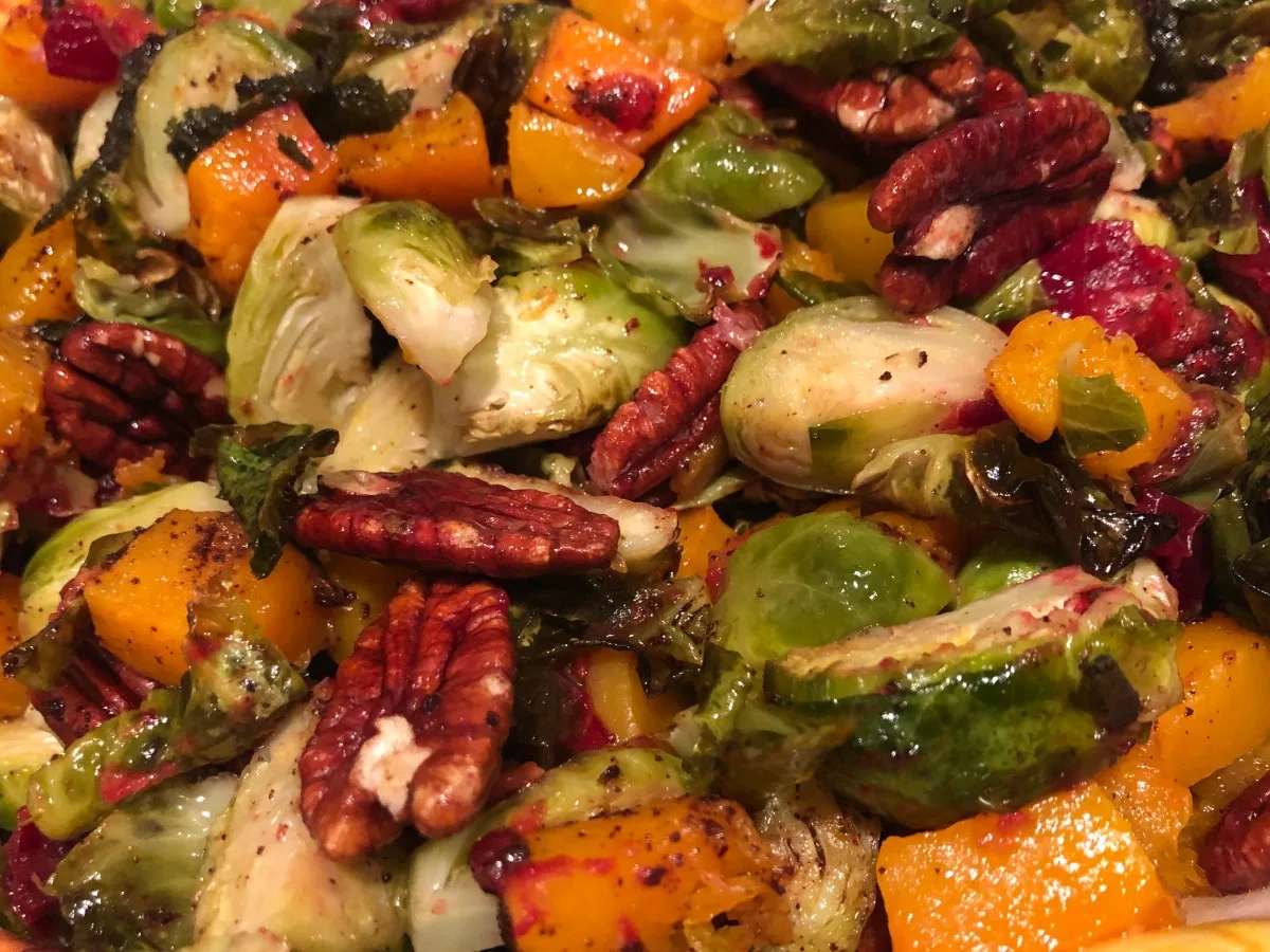 Roasted Vegetable Pecan Relish