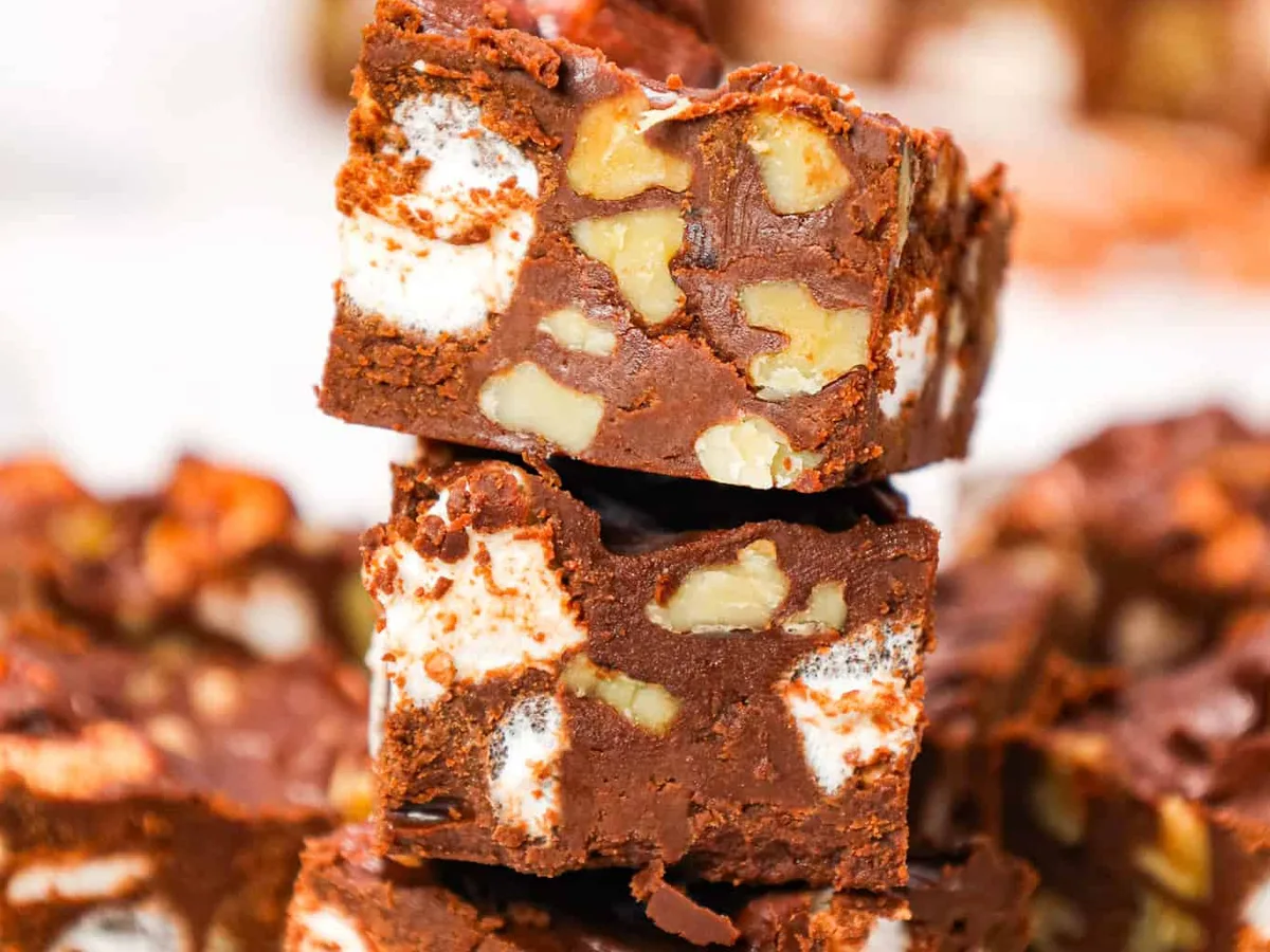 Rocky Road Fudge