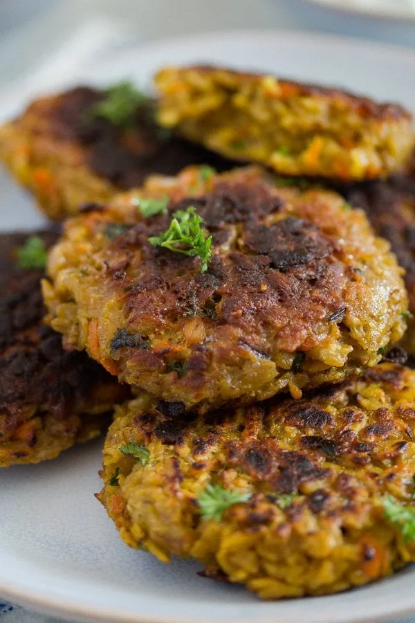 Rolled Oat Burgers