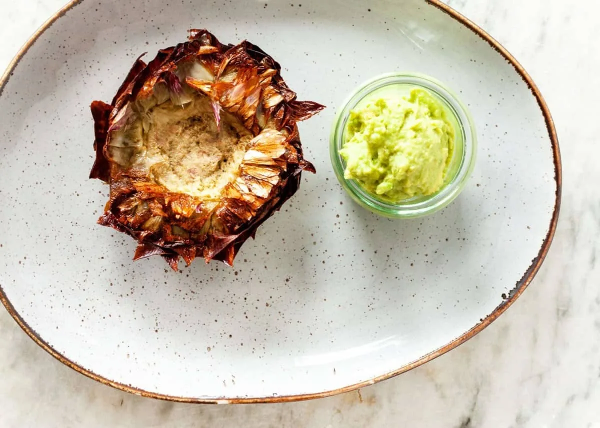Roman−Style Artichokes in Oil