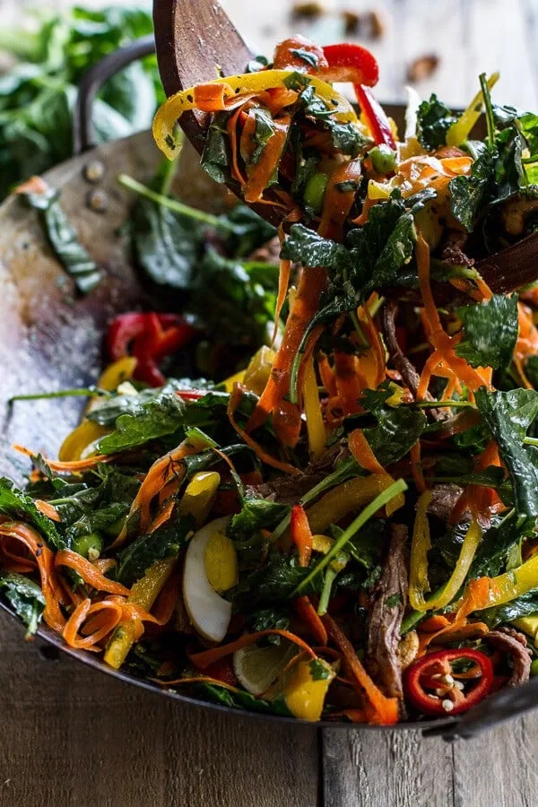 Spicy Steak Salad