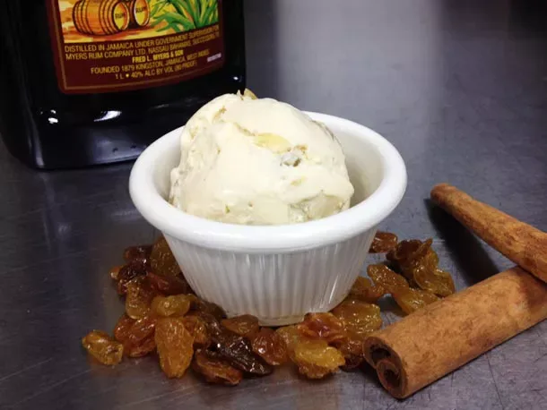 Rum−Raisin Ice Cream