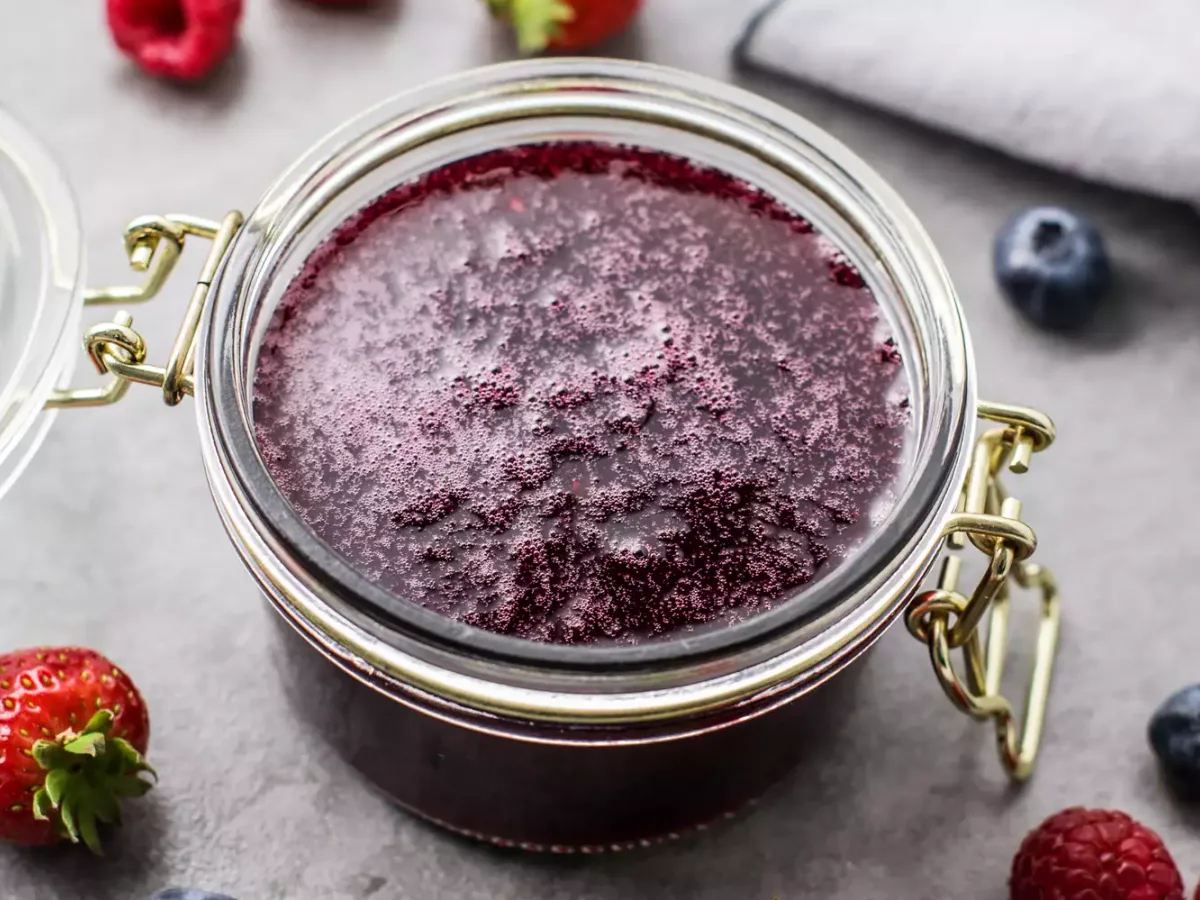 Saftsås - Fruit Syrup Sauce