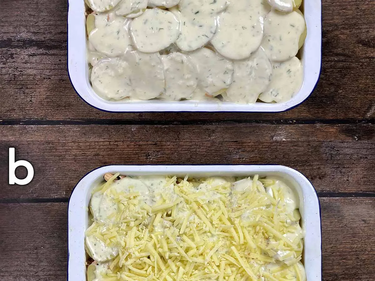 Salmon and Cheese Casserole