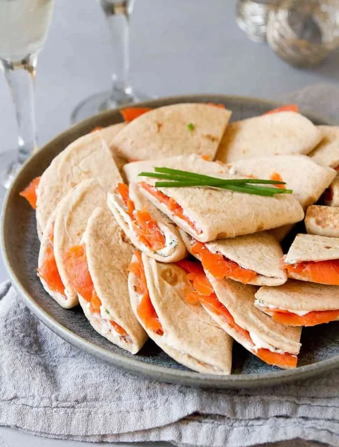Salmon Quesadillas