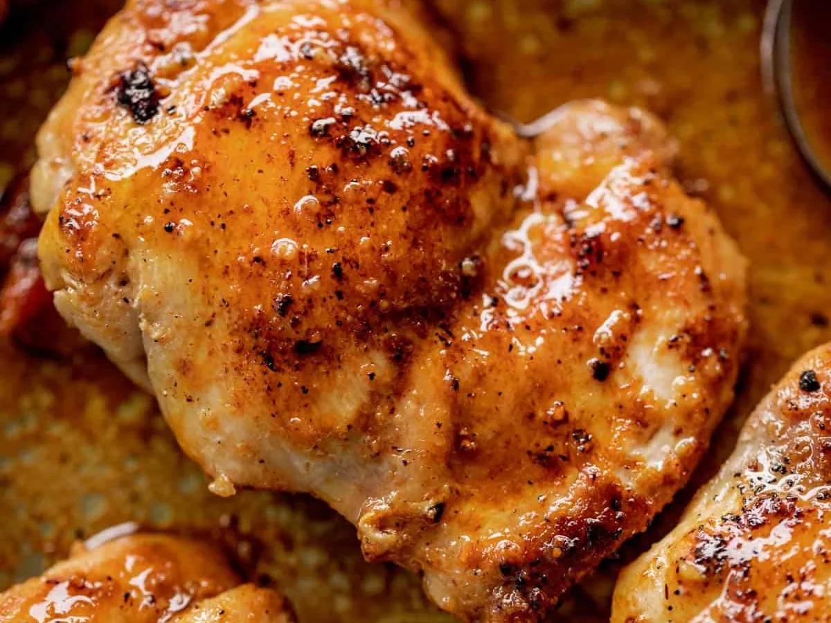 Saucy Chicken Thighs