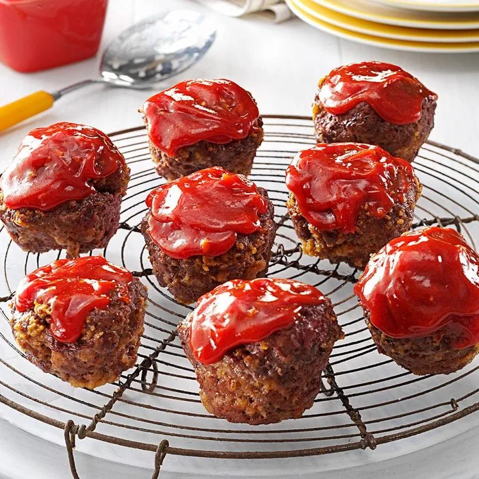 Saucy Little Meatloaves