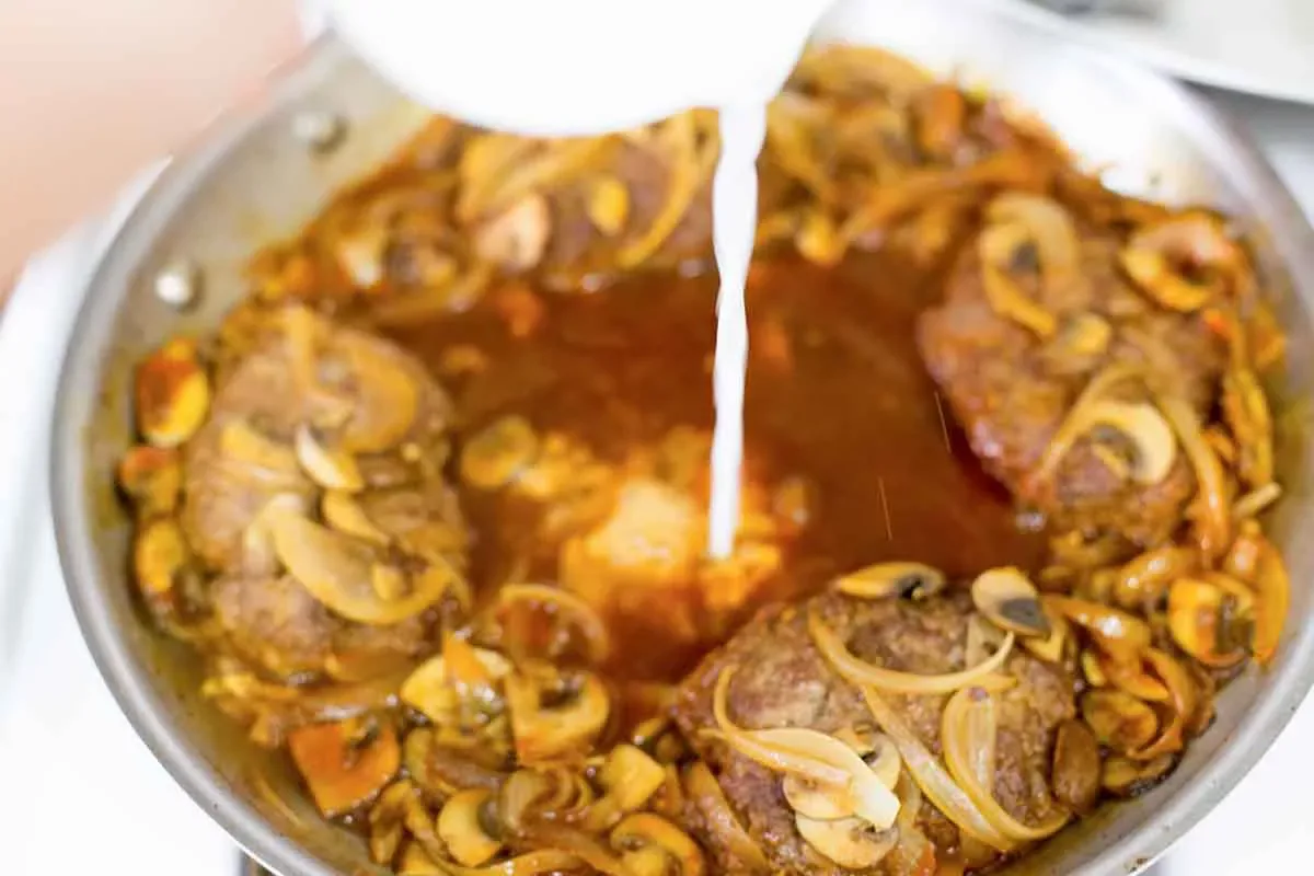Saucy Salisbury Skillet